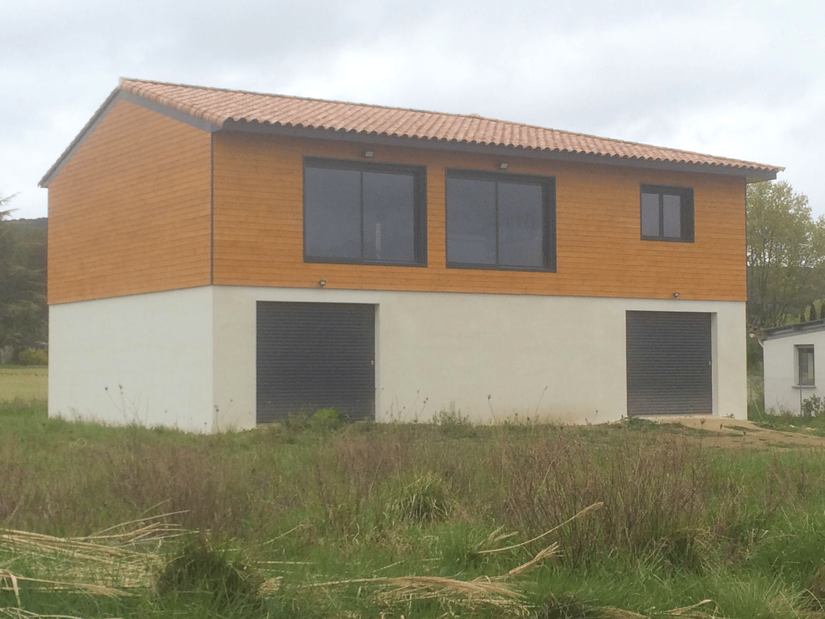 Surélévation de maison Charpente Couverture de la Vaunage